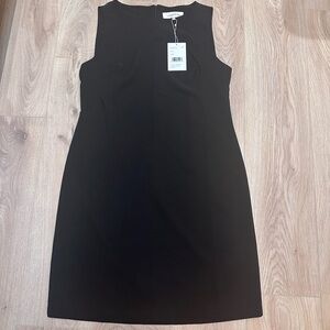 NWT Lafayette 148 New York Sheath Dress.‎ SZ 18 Current Season Retail $798 Black